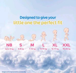 Pant Style Baby Diapers +  Free  Feather Diaper