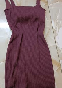 purple bodycon dress
