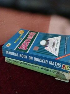 Combo Of Two Math Books For Guide