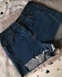 Denim Cut-Off Shorts