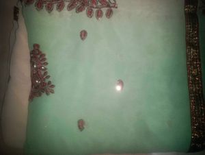 Elegant Embroidered Saree