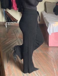 Classy Black Woolen Pant