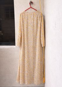 Floral Print Sheer Shrug