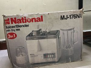 NATIONAL JUICER &amp; BLENDER GRINDER 3 in 1 With Box