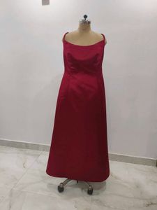 satin gown