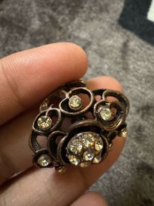 Vintage Rhinestone Ring