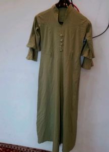 Olive Green Maxi Dress
