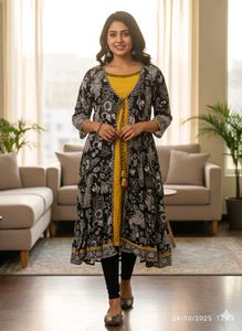 xxl double layer kurta