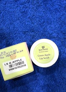 Herb-Enriched Green Apple Lip Scrub