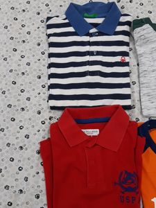 6 Set Of T Shirt U.s.polo Assn