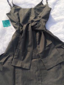 ❤️Korean Cute Olive Green Dress❤️
