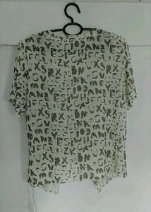 Letter Print T-Shirt