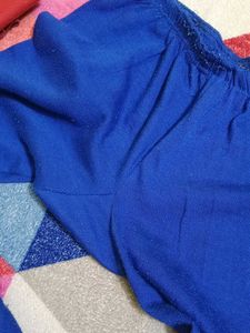 woollen Blue Legging free size