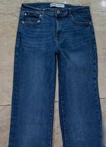 Bershka Flare Leg high waisted Denim Jeans