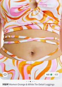 H&amp;M Retro Swirl Print Pants