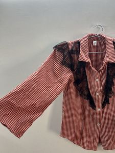 Cute Korean Lace Shirt Top