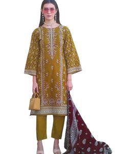 Embroidery Work Unstiched Dress Material
