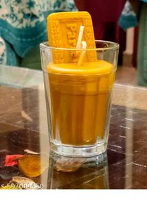 Parle-G Chai Candle