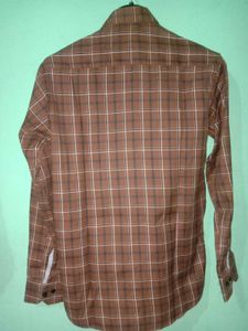 Brown Check Shirt 👔