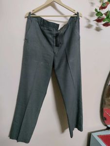 Men's Grey Formal Pant
