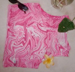 Sheer Pink &amp; White Beach Wear!