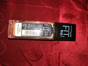 Fit me  Maybelline foundation 332golden caramel