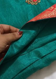 Festival Saree 🥻 .with Blouse Pice