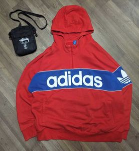 Adidas Red Hoodie