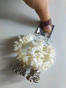 Floral Jhumka Earrings