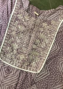 Bandhani kurta Set