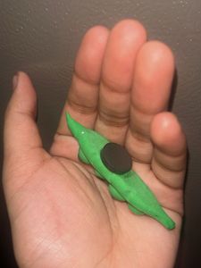 Cute Pea Pod refrigerator magnet