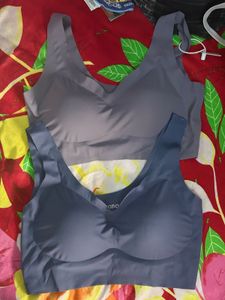 Seamless Lounge Bras - 2 Pack