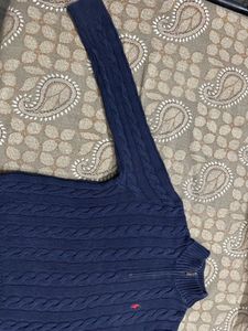 Ralph Lauren Cable Knit Quater Zip