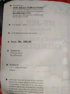 IIT Jee Problems In Physical And Ioc By N Awasthi