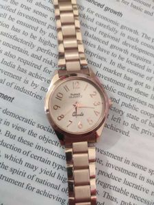 Rose Gold Quartz Watch