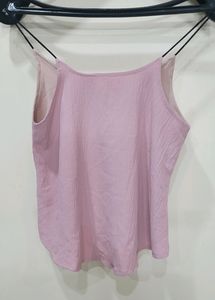 Mauve Cami Noodle Strap Top