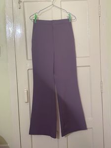 Purple Flared Pants