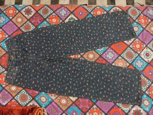 Stretchable floral Print Jeans