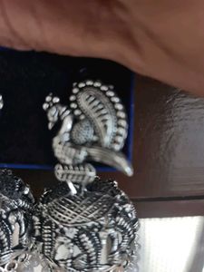 Peacock Jhumka Earrings