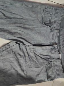 Gray Denim Jeans
