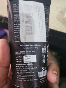Mnt Charcoal Peel-Off Mask & Face Moisturizer