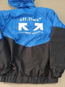 Stylish Blue &amp; Black Jacket, M SIZE