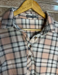 🎀🤭Soft Pink Check Shirt | Casual Wear |