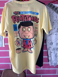The Flintstones Yellow T-Shirt XL