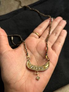 AD Studded Mangalsutra