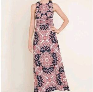 London Times Printed maxi Dress