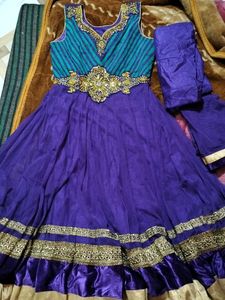 Anarkali Kurti With Pant And Dupatta ❤️