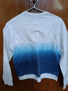 Ombre Graphic Sweatshirt