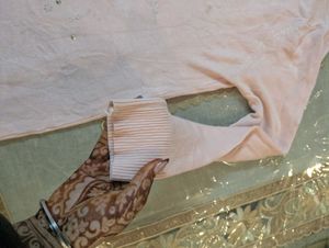 Pink Turtleneck Long Sleeve Top