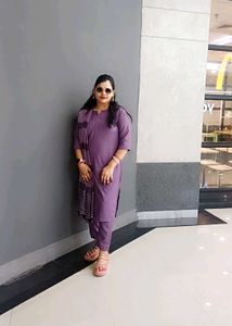 Elegant Lavender Kurta Set
